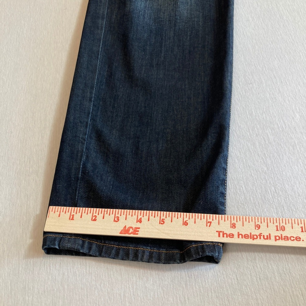 Lucky Brand Jeans Mens 38x30 221 Original Straight Dark Wash 7M11995 Classic - Picture 6 of 15